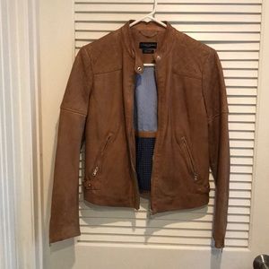 Natural Brown Leather Jacket - Bod & Christensen